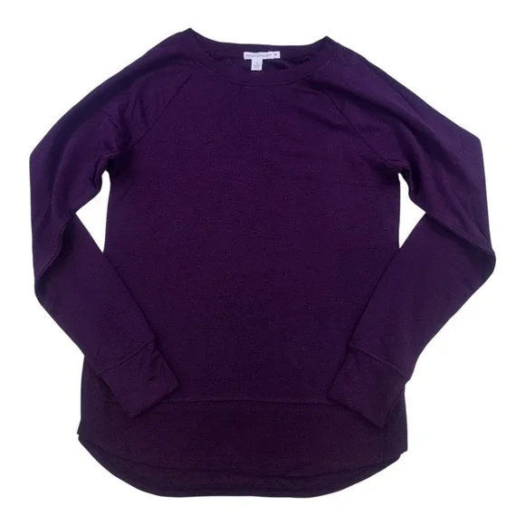 Threads 4 Thought Plum Fleece Lined Crewneck Sweatshirt XS NWT - Picture 16 of 16